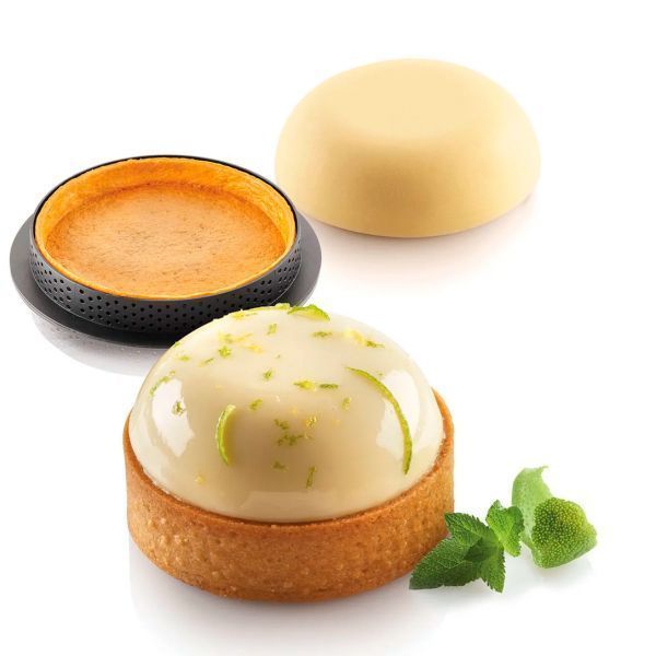 KIT TARTE RING PALET D70 MM Набір форм для тартів PALET 47 мл KIT TARTE RING PALET D70 MM фото