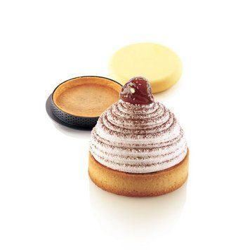 KIT TARTE RING MONTBLANC D80 MM Набор форм для тартов MONTBLANC KIT TARTE RING MONTBLANC D80 MM фото