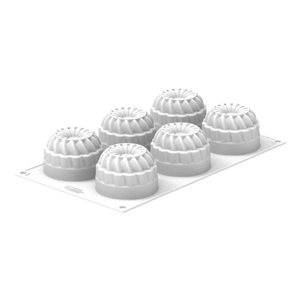PLEINCOEUR ROUND 142 Силиконовая форма для десертов Круглый кекс PLEINCOEUR ROUND 142 фото
