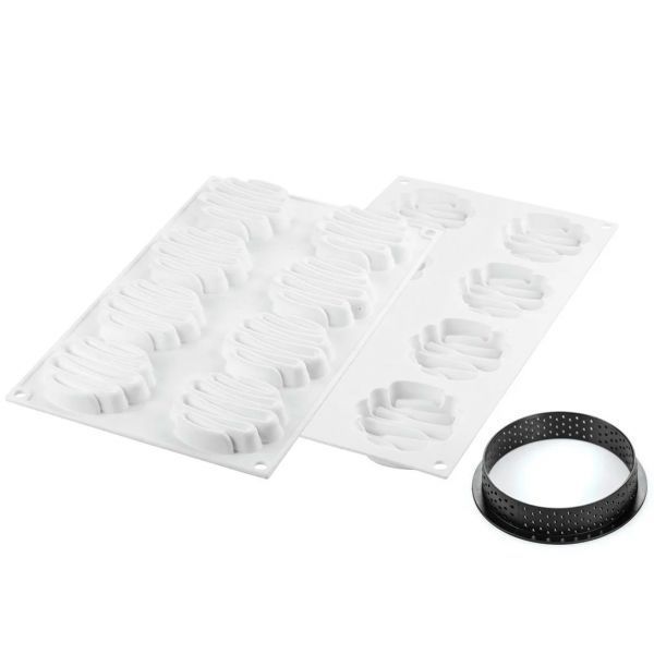 KIT TARTE RING HONORE D80 MM Набор форм для тартов HONORE KIT TARTE RING HONORE D80 MM фото