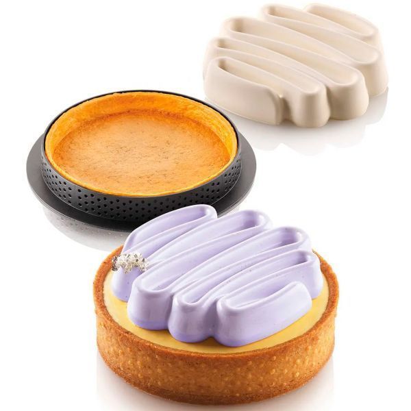KIT TARTE RING HONORE D80 MM Набор форм для тартов HONORE KIT TARTE RING HONORE D80 MM фото