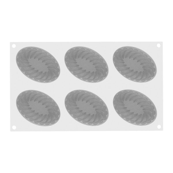 PLEINCOEUR OVAL 145 Силиконовая форма для десертов Овальный кекс PLEINCOEUR OVAL 145 фото
