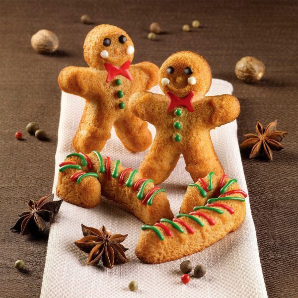 SF106/C Силиконовая форма для десертов GINGERBREAD MAN SF106/C фото