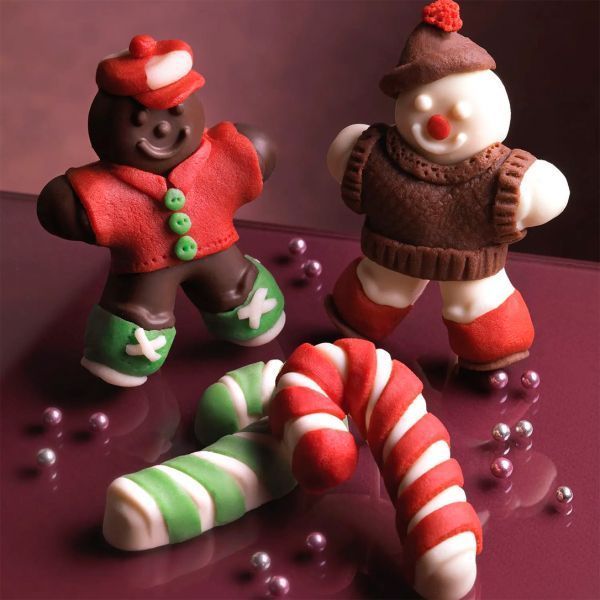 SF106/C Силиконовая форма для десертов GINGERBREAD MAN SF106/C фото