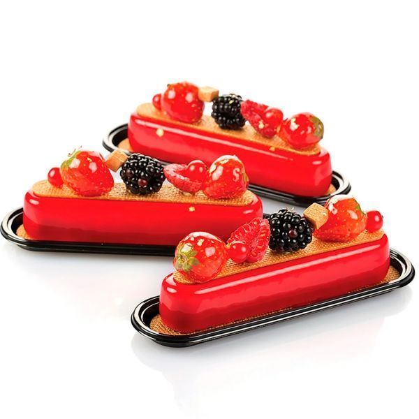 FASHION ECLAIR 80 Силиконовая форма для десертов FASHION ECLAIR FASHION ECLAIR 80 фото