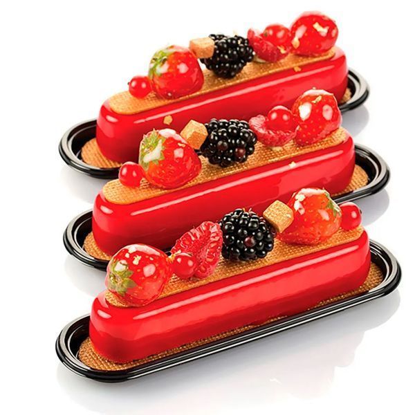 FASHION ECLAIR 80 Силиконовая форма для десертов FASHION ECLAIR FASHION ECLAIR 80 фото