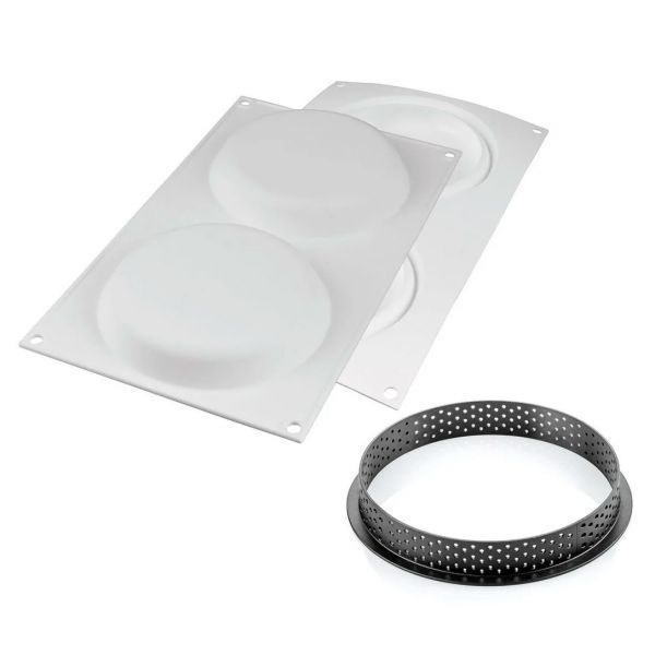 KIT TARTE RING ROUND D120 MM Набір форм для тартів ROUND d 12 см KIT TARTE RING ROUND D120 MM фото