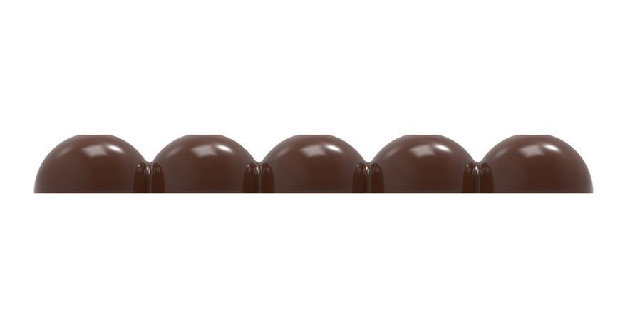 12125 CW Форма для шоколаду батончик з кульками Chocolate World 12125 CW фото