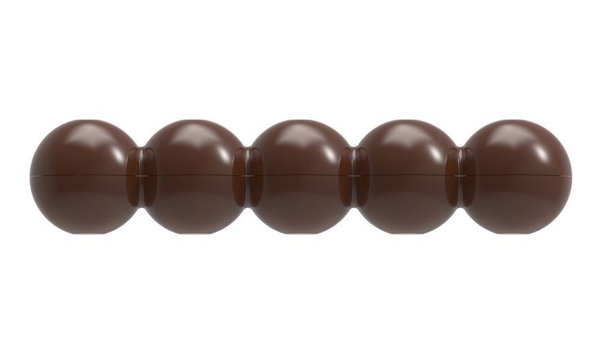 12125 CW Форма для шоколаду батончик з кульками Chocolate World 12125 CW фото