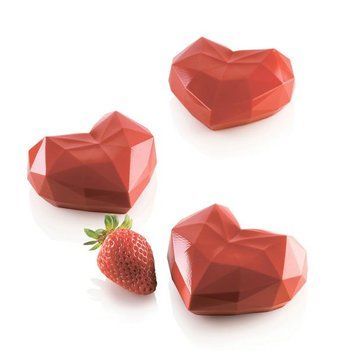 AMORINI ORIGAMI 110 Силиконовая форма для десертов Сердце 110 мл AMORINI ORIGAMI 110 фото