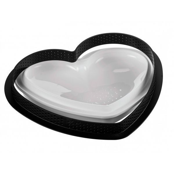 KIT TARTE RING AMORE 205x190 MM Форма для тартів AMORE 460 мл KIT TARTE RING AMORE 205x190 MM фото