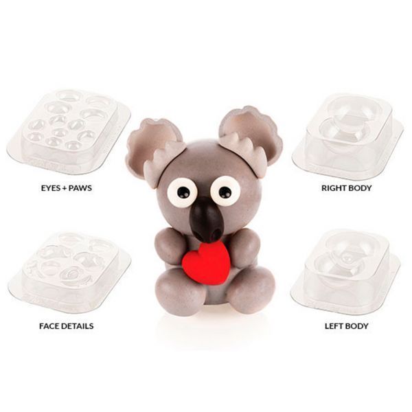 Silikomart Форма для шоколаду полікарбонатна Коала KIT KOALA KIT KOALA фото