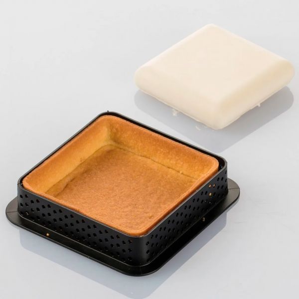 KIT TARTE RING SQUARE 80x80 MM Набір форм для тартів SQUARE KIT TARTE RING SQUARE 80x80 MM фото