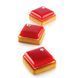 KIT TARTE RING SQUARE 80x80 MM Набір форм для тартів SQUARE KIT TARTE RING SQUARE 80x80 MM фото 1