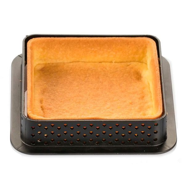 TARTE RING SQUARE 80x80 MM H20 MM Набір форм для тарталеток 6 шт (80х80 мм) TARTE RING SQUARE 80x80 MM H20 MM фото
