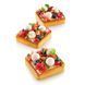 TARTE RING SQUARE 80x80 MM H20 MM Набір форм для тарталеток 6 шт (80х80 мм) TARTE RING SQUARE 80x80 MM H20 MM фото 1