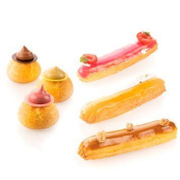 Air Mat Eclair & Choux Коврик для эклеров, профитролей силиконовый 30х40 см Air Mat Eclair & Choux фото