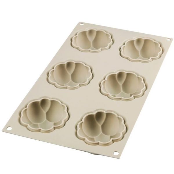 BOLLICINE Силиконовая форма для десертов BOLLICINE 6х85 мл BOLLICINE фото