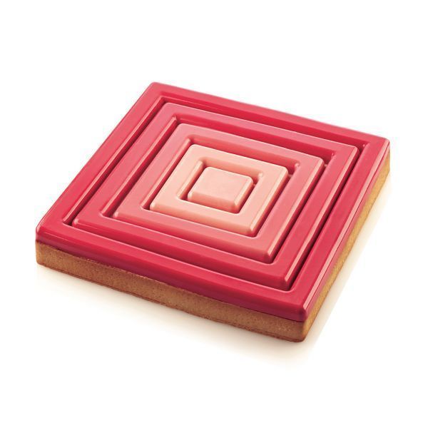 TARTE RING SQUARE 200X200 H20 MM Форма для тарту 1 шт (200х200 мм) TARTE RING SQUARE 200X200 H20 MM фото