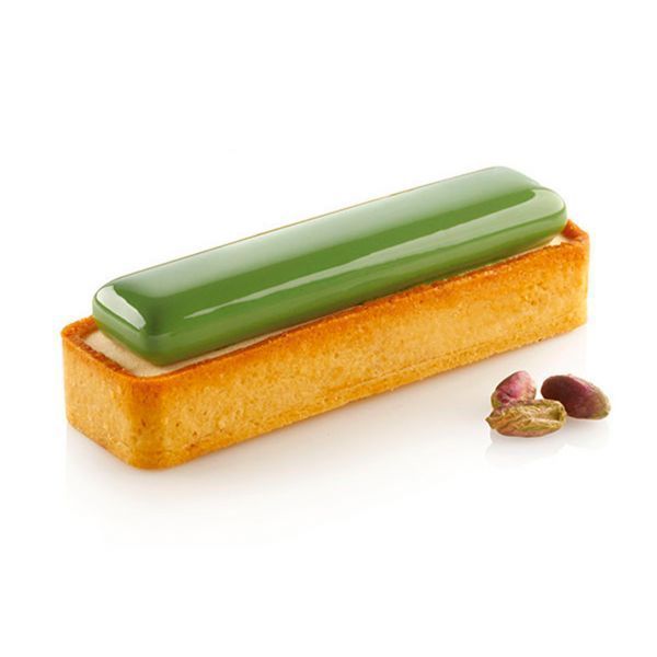 TARTE RING RECTANGULAR 120X35 H20 MM Набір форм для тарталеток 6 шт (120х35 мм) TARTE RING RECTANGULAR 120X35 H20 MM фото