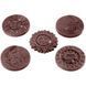 Chocolate World Форма для шоколаду полікарбонатна Сонце і Місяць 6,5 г 1415 CW 1415 CW фото 1
