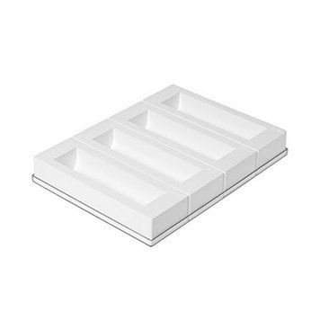 INSERT BUCHE/4 Набір силіконових форм для десертів 4 шт INSERT BUCHE 565 мл INSERT BUCHE/4 фото