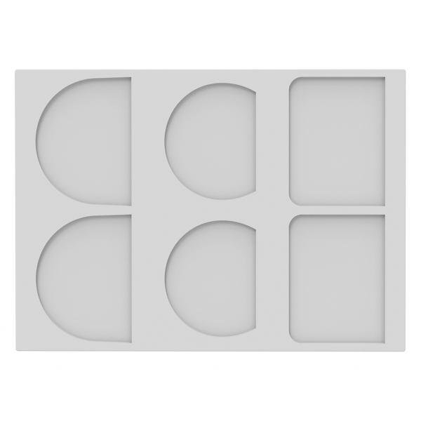 CHA06 CHABLON BUCHE Силіконова форма для декору  CHA06 CHABLON BUCHE фото