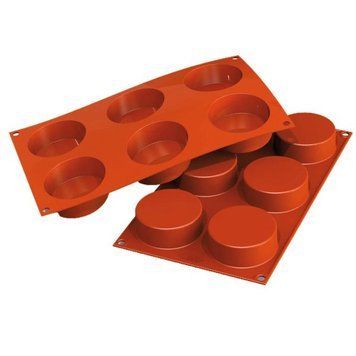 SF205/C Силиконовая форма для десертов CYLINDERS 103,5 мл SF205/C фото