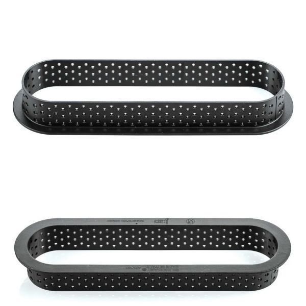 TARTE RING OBLONG 146x34 H20 MM Набір форм для "Тарт еклер" 6 шт (146x35 мм) TARTE RING OBLONG 146x34 H20 MM фото