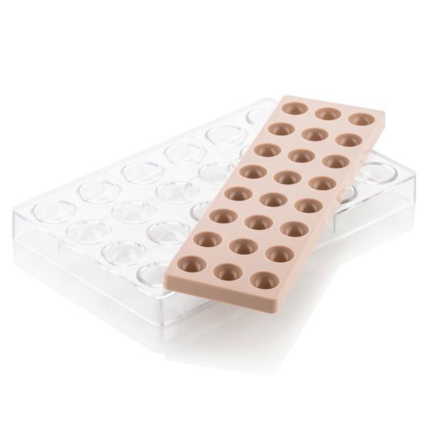 CH013 - KIT SEMISFERA 01 Форма для шоколаду SEMISFERA d 31 мм CH013 - KIT SEMISFERA 01 фото