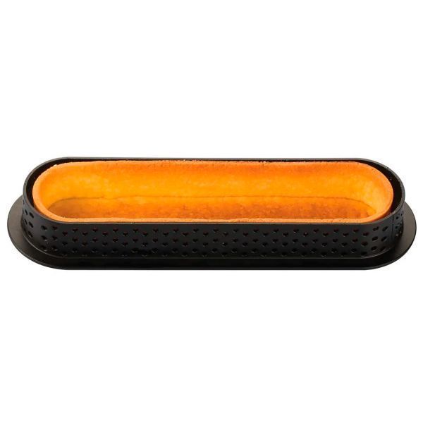 TARTE RING OBLONG 146x34 H20 MM Набір форм для "Тарт еклер" 6 шт (146x35 мм) TARTE RING OBLONG 146x34 H20 MM фото