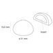 CH013 - KIT SEMISFERA 01 Форма для шоколаду SEMISFERA d 31 мм CH013 - KIT SEMISFERA 01 фото 2