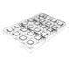 CH029 - KIT CUBO 01 Формы для конфет KIT CUBO 01 8,5 мл CH029 - KIT CUBO 01 фото 3