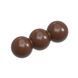 12126 CW Форма для шоколада Батончик с 3 шариками Chocolate World 12126 CW фото 1