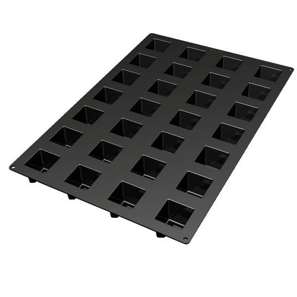 SQ021/YL Силіконова форма для десертів КУБ 5,2х5,2 см SQ021/YL фото