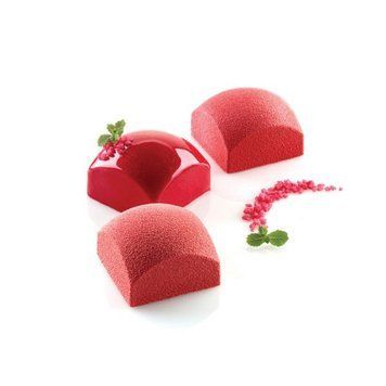 SQUARE SPHERE 110 Силиконовая форма для десертов SQUARE SPHERE 110 мл SQUARE SPHERE 110 фото