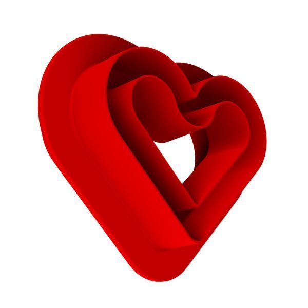 LEVEL HEARTS 35 Силиконовая форма для десертов LEVEL HEARTS 35 мл LEVEL HEARTS 35 фото