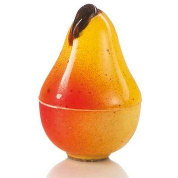 20FRUIT02 Форма для шоколада поликарбонатная Груша 20FRUIT02ВП фото