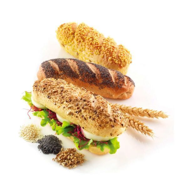 MINI BAGUETTE BREAD Силиконовая форма для булочек MINI BAGUETTE BREAD MINI BAGUETTE BREAD фото