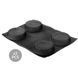 AIR PLUS 12 ROUND Набор силиконовых форм для выпечки 2 шт с перфорацией КРУГ d 12 см AIR PLUS 12 ROUND фото 1