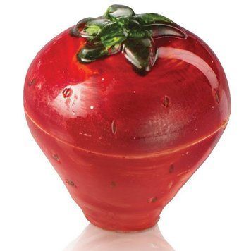 20FRUIT03 Форма для шоколада поликарбонатная Клубника 20FRUIT03ВП фото
