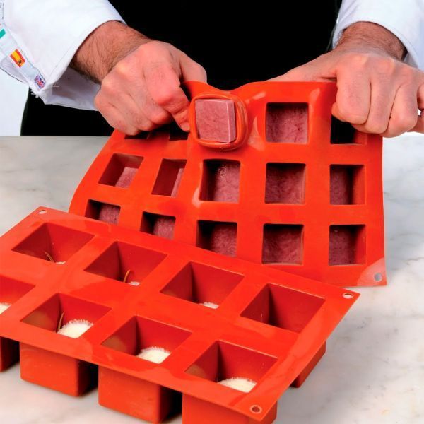 SF105/C Силиконовая форма для десертов CUBE 42 мл SF105/C фото