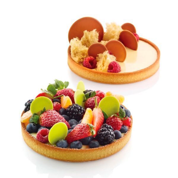 TARTE RING D150 H20 MM Набір форм для тарталеток 2 шт (d 150 мм) TARTE RING D150 H20 MM фото