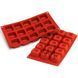 SF081/C Силиконовая форма для десертов MEDIUM SQUARE SAVARIN SF081/C фото 1