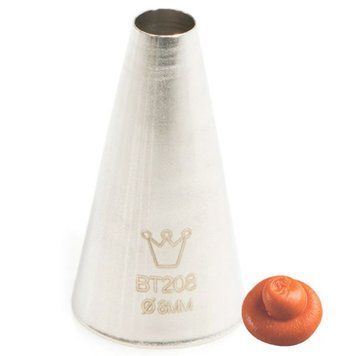BT 208 Кондитерская насадка ROUND d 8 мм BT 208 фото