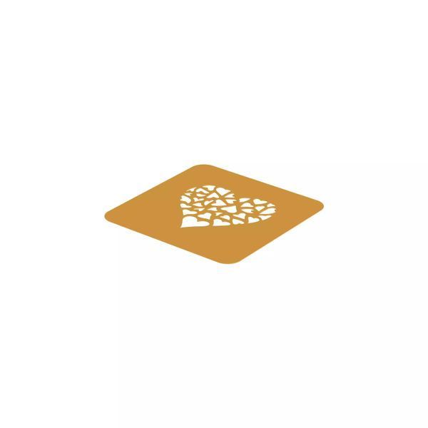 STENCIL AMORE Силиконовый коврик для декора Любовь STENCIL AMORE фото