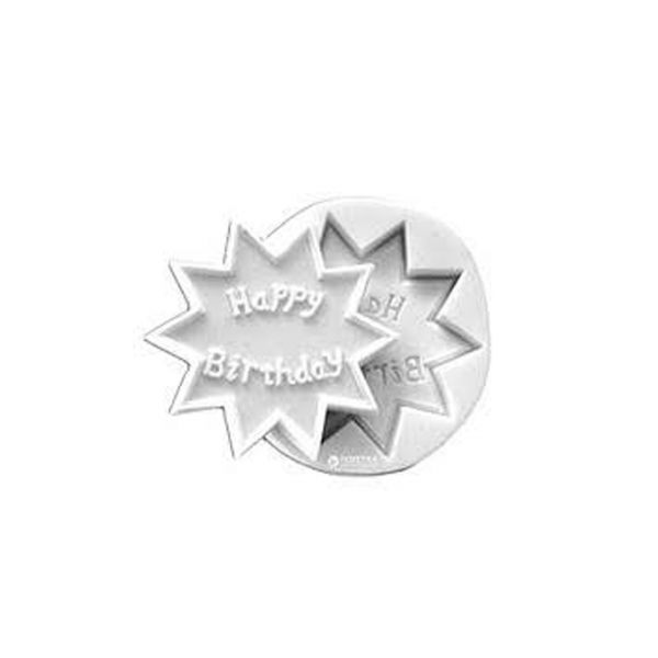 SLK038 Силиконовая форма для декора HAPPY BIRTHDAY SLK038 фото