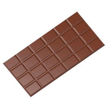 Chocolate World Форма для шоколаду полікарбонатна Класична плитка 2436 CW 2436 CW фото