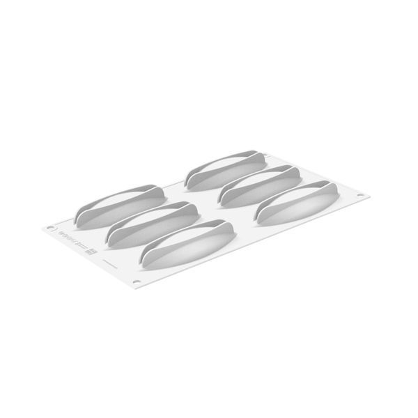 KIT 3D TARTE RING CABOSSA 120X40 MM Силиконовя форма для десертов Какао боб + каттер KIT 3D TARTE RING CABOSSA 120X40 MM фото