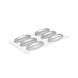 KIT 3D TARTE RING CABOSSA 120X40 MM Силиконовя форма для десертов Какао боб + каттер KIT 3D TARTE RING CABOSSA 120X40 MM фото 7